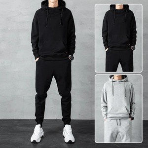 Premium Plain Tracksuit Crafted With Lightweight Breathable Fabric Offering Soft Feel Relaxed Fit Ideal For Everyday Wear - Product Image 3