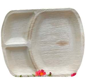 Platos y Bandejas de Hoja de Palma Areca, Vajilla Ecológica Compostable para Servicios de Alimentos Sostenibles - Product Image 5