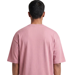 T-shirt Homme Oversize Col Rond Manches Courtes Épaules Tombantes Coupe Décontractée Streetwear Décontracté Vente en Gros Personnalisé Basique Tendance - Product Image 4