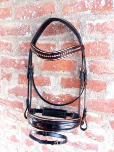 Bridon d'Équitation en Cuir Premium pour Dressage - ANNABELLE EQUESTRIAN Marque Durable Meilleur Fournisseur au Prix de Gros - Product Image 2