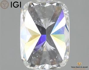 Diamante Cultivado en Laboratorio CVD de 4.01 Quilates, Color D, Claridad VS2, Corte Cojín, con Certificado IGI para Diseño de Joyería - Product Image 6