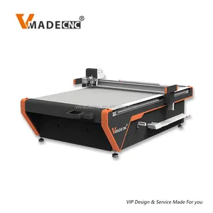 cutting gasket fabric leather cnc oscillating tangential knife cutting machine