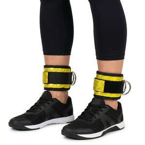 <b>Glitter</b> Ankle Straps Gym Weightlifting Ankle Strap Strap Cable Machine Leg Support <b>Trainer</b> Ankle Straps <b>Glitter</b> Unisex - Product Image 1