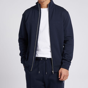 Conjunto Deportivo de 2 Piezas para Hombre, con Capucha, Forro Polar, Transpirable, 100% Algodón, Bolsillos Ocultos, Color Sólido, Corte Regular - Product Image 4