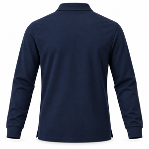 Nouveautés Chemises Formelles Homme Manches Courtes Boutonnées Golf Jersey Toile 100% Coton Uni Brodé Séchage Rapide - Product Image 3