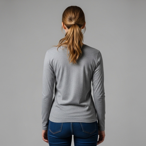 Camisetas Transpirables para Mujer a Bajo Precio, Camisetas de Manga Larga para Adultos, Disponibles en Stock, Nueva Calidad Premium con OEM - Product Image 5