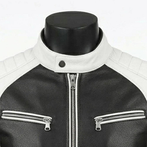 Men's PU Leather Fashionable <b>Jacket</b> Men's Motorcycle <b>Jacket</b> Quality Winter Thickened Warmth Leather <b>Jacket</b> - Product Image 5