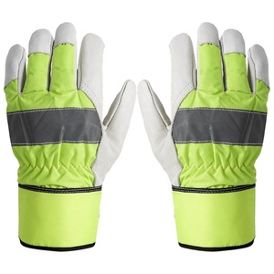 ขายตรงจากโรงงาน ถุงมือทำงานหนังแบบใหม่ ทนทาน กันน้ำมัน กันสารเคมี กันลื่น ป้องกันได้ดี ราคาสมเหตุสมผล - Product Image 5