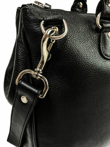 Real Leather Handbags for Girls Ladies <b>Purse</b> with Zipper Closure and Adjustable Strap for Daily Use In Work Travel Streetwear - Product Image 6