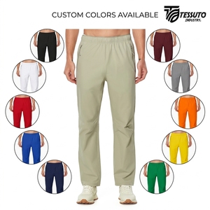 Custom Lightweight Nylon <b>Spandex</b> Mens Track <b>Pants</b> Athletic Quick Dry Waterproof Running <b>Pants</b> Elastic Waist Casual Joggers - Product Image 4