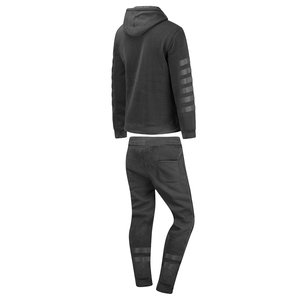 Custom 100% Polyester Blank Heavyweight <b>Baggy</b> Fleece <b>Tracksuit</b> Jogging Suit Hoodie and Sweatpants Sets <b>Men</b> Sweatsuits - Product Image 2