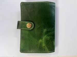 Premium Pure <b>Leather</b> Wallet and Card Holder Set, Stylish Designer <b>Passport</b> <b>Cover</b> Pocket Size for Men and Women - Product Image 1