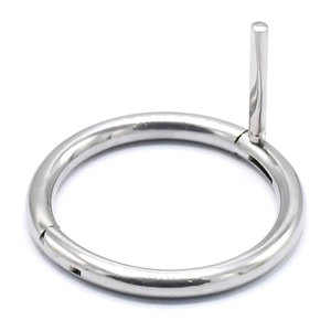 Anneau nasal pour bovins en acier inoxydable, accessoire d'élevage, antirouille, surface lisse sans bavures, sûr - Product Image 3