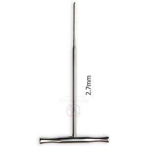 Aiguille à os canulée chirurgicale orthopédique 2,7-4,0 mm à poignée en T en acier inoxydable pour usage vétérinaire - Product Image 6