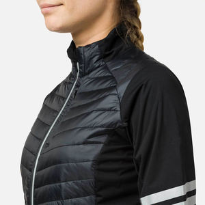 Veste d'hiver décontractée pour femme de haute qualité, col montant, motif lettres, matériau polaire respirant - Product Image 4