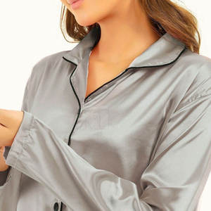 Cotton Factory Direct Sale Women Sleepwear Solid Color Lightweight Summer Wear Durable Made In Pakistan Custom Size OEM Service - Product Image 2