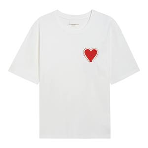 Fabricante de Ropa Personaliza Camisetas Unisex con Etiqueta Bordada, Corte Holgado, Algodón Puro de Alta Calidad, Cuello Redondo - Product Image 2