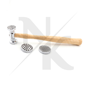 High Quality High Performance Dual-Sided Texture Hammer with Dimpin Wood DIY <b>Tool</b> for Jewelry <b>Engraving</b> and Multifunction Use - Product Image 4