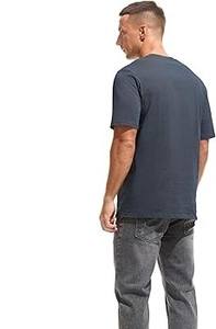 T-shirt long homme grande taille de qualité supérieure, manches courtes, coupe ample, anti-rétrécissement, 100 % coton respirant, écologique, vierge - Product Image 3