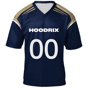 Premium High Quality Custom Logo American Football Fan Jersey Breathable Short Sleeve Match Shirts For Men, Kid Uniforms - Product Image 2