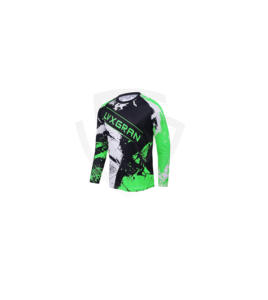 Polo de course moto personnalisé respirant imprimé par sublimation, nom de l'équipe de motocross, séchage rapide, anti-UV, motocross - Product Image 3