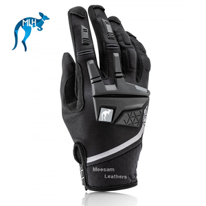 Motorbike Leather Racing <b>Gloves</b> Full Finger Hand Protection Motorbike <b>Gloves</b> Breathable Motorbike Racing <b>Gloves</b> - Product Image 1