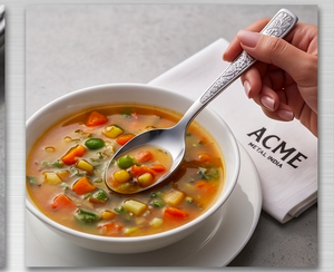 Elegant Metal Spoon With Floral Handle Design High <b>Mirror</b> Polish Rust Resistant Flatware For Wedding Events And Restaurant - Product Image 5