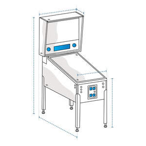 Housse de protection pour machine de flipper du Vietnam, haute qualité, imperméable, résistante aux UV, avec cordon de serrage HDT - Product Image 2
