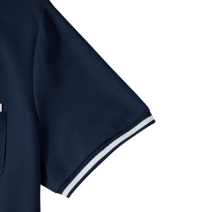 <b>Mens</b> Pique Polo <b>Shirt</b> Short Sleeve Casual Golf Tennis <b>Shirt</b> For Chest Pocket Contrast <b>Collar</b> Breathable Summer Casual Wear Top - Product Image 5