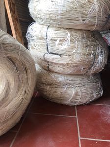 Traditional hand processed rattan core Vietnam product for weaving ethnic hats rustic table <b>placemats</b> for handicraft gift shops - Product Image 2