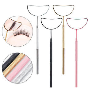 Miroir croissant portable personnalisé en acier inoxydable, outil professionnel multifonctionnel pour extensions de cils, léger (50g) pour la vérification - Product Image 5
