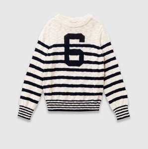 Suéter de Punto con Diseño Gráfico Transpirable, Jersey Casual Sólido para Invierno, Tejido Suave y Duradero, Top de Moda Femenina para Otoño - Product Image 1