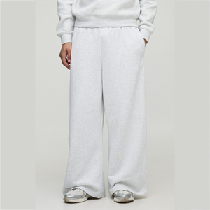 Pantalones deportivos anchos para hombre, personalizados, de poliéster y algodón, estilo jogger extragrande, holgados, informales, para hombre, ropa OEM al por mayor - Product Image 1