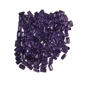 Améthyste africaine naturelle 5x3MM Forme octogonale Meilleure qualité Pierre précieuse en vrac pour la fabrication de bijoux - Product Image 2