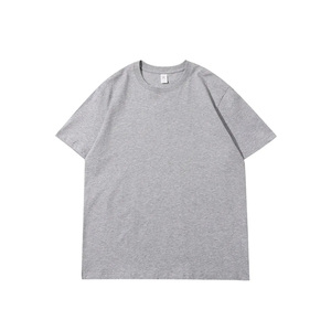 Camiseta de Verano 2026, Estilo Nuevo, Holgada, con Hombros Caídos, para Hombre, 180GSM, Algodón Jersey Liso, Transpirable - Product Image 6