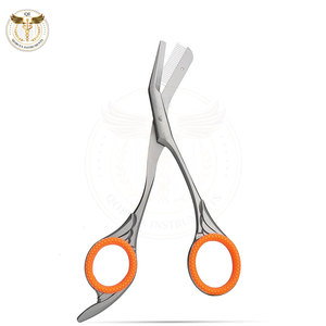 Tijeras Curvas para Cejas, Ideales para Viajes, de Acero Inoxidable de Alta Calidad, Herramienta de Belleza para Recortar las Cejas para Mujeres - Product Image 5