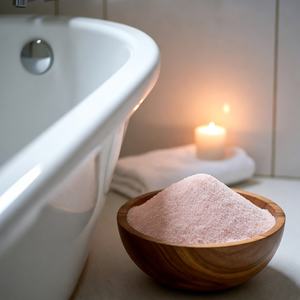 Sel de bain minéral de l'Himalaya rose naturel sculpté, apaisant, relaxant, thérapie spa, aromatique, détoxifiant, soin de la peau, qualité supérieure - Product Image 2