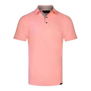 Hombre con logotipo personalizado para Polos Camisetas de golf de bambú de secado rápido con diseño personalizado de su propia marca - Product Image 2