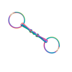 Bocados para Caballos de Acero Inoxidable de Alta Calidad, Duraderos, con Anillo Grande en la Boca, Diseño Simple para Montar a Caballo, Más Vendidos - Product Image 3