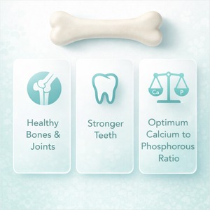 Friandises à mâcher molles en forme d'os au calcium biologique OEM pour chiens et chats – Complément alimentaire naturel sûr à action prolongée pour des os solides et des articulations saines - Product Image 4