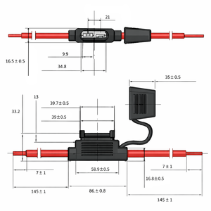 Portafusibles en Línea para ATM con Tapa - Product Image 3