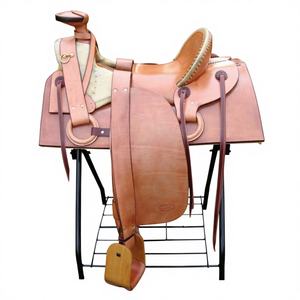 Artisanat en cuir véritable, selle de course anglaise en bois, fabrication sur mesure, douce, confortable, durable, tapis durables - Product Image 3