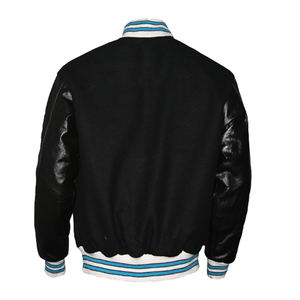 Chaquetas Varsity Personalizadas con Logotipo, Tallas Grandes para Hombre y Mujer, Cuerpo de Lana con Mangas de Cuero, Chaquetas de Béisbol de Invierno, Chaquetas Letterman - Product Image 2