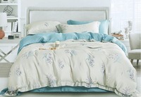 Draps-housses de luxe en polyester, 60s 80s 100s, imprimés sur mesure, motifs unis, 500TC, anti-bactériens, ensemble 4 pièces, coutures discrètes