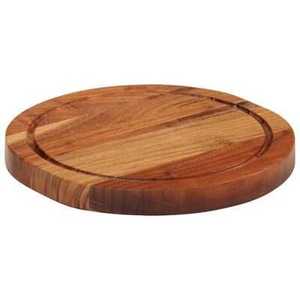 Planche à découper rectangulaire en bois d'olivier avec rainure pour les jus, durable, non toxique, passe au lave-vaisselle - Product Image 1