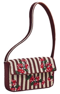 Handmade Luxury Trendy Seed Beads Embroidered Strong Safe Customizable Shoulder Bag with Boho Floral Design Pattern - Product Image 2