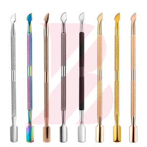 Dernier modèle, produit phare : Repousse-cuticules et grattoir à ongles en acier inoxydable, outil de manucure et pédicure - Product Image 3