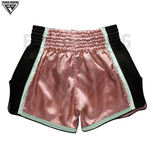 Short de Muay Thai pour Adulte 2026 – Nouvelle Collection, Couleur Unie avec Imprimé Contrastant, 100% Polyester, Qualité Supérieure, Style Tendance - Product Image 4