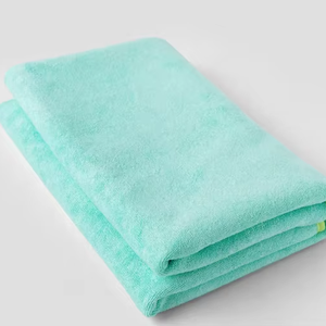 Toalla de baño suave para bebés recién nacidos: toalla de algodón ligera, altamente absorbente y agradable para la piel - Product Image 1