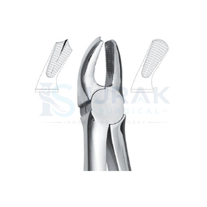 คีมถอนฟัน ฟันหน้าบน รากฟัน สแตนเลส เครื่องมือผ่าตัดแบบใช้มือ คลาส 1 - Product Image 3